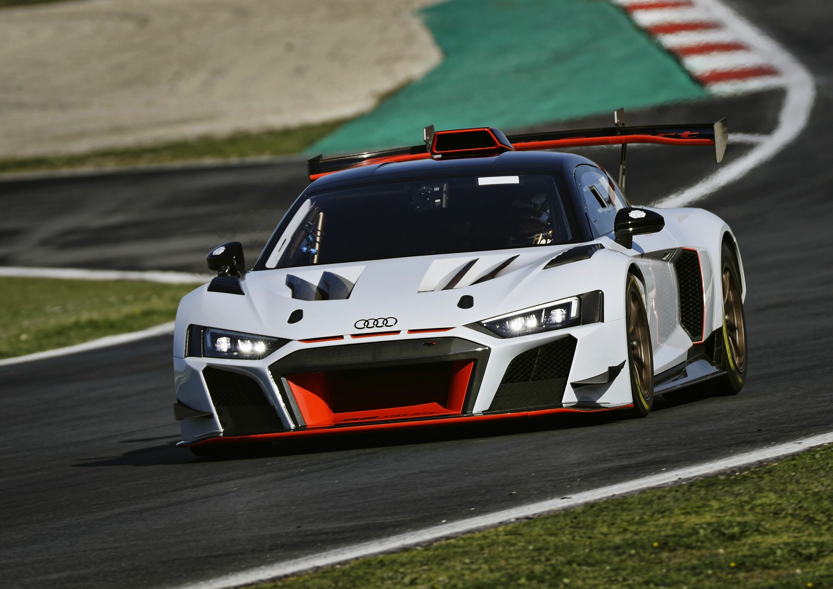 Audi Sport customer racing Vallelunga 2021 test - Audi R8 LMS GT2 (PK Carsport)