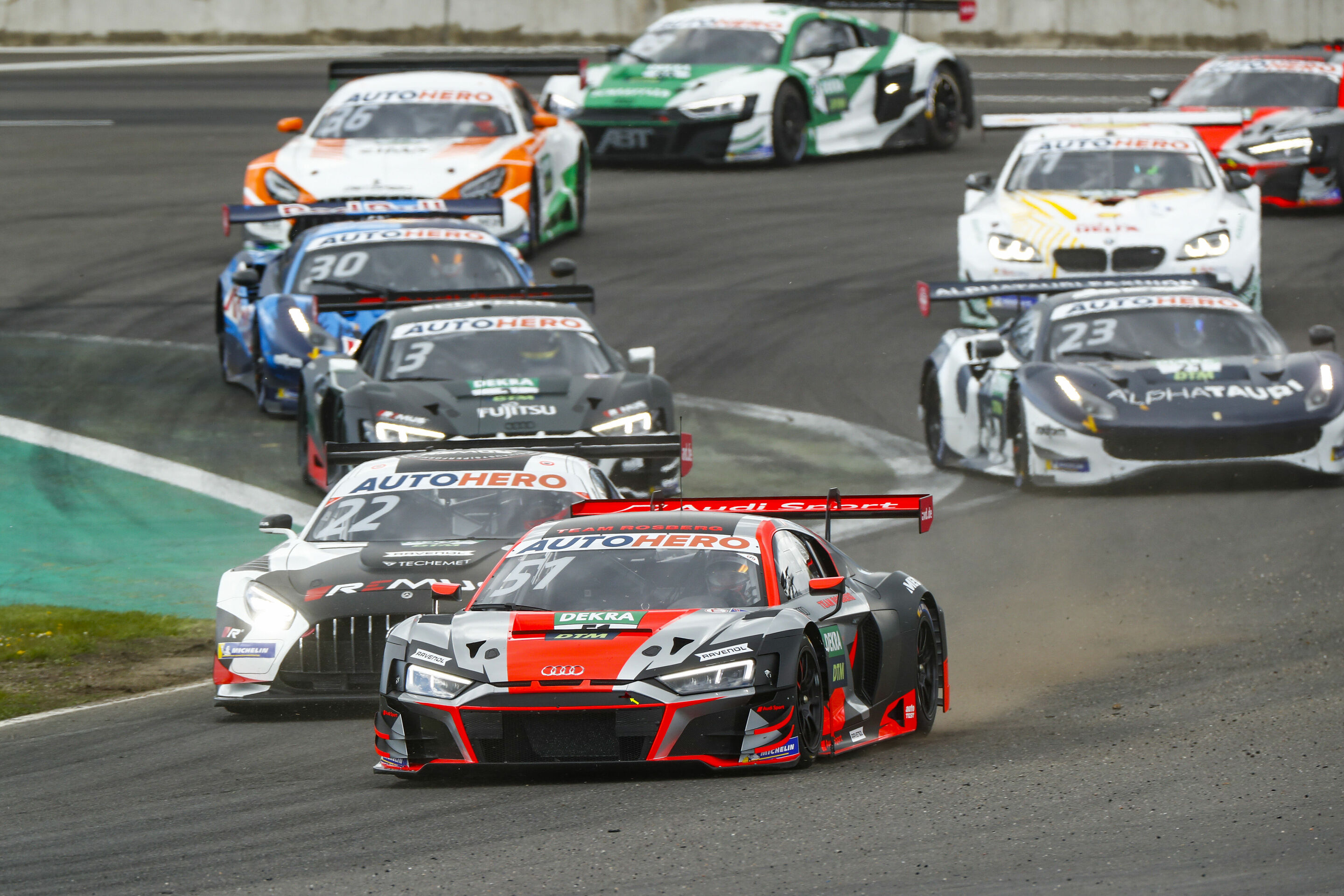 DTM 2021 - Audi R8 LMS #51 (Team Rosberg), Nico Müller