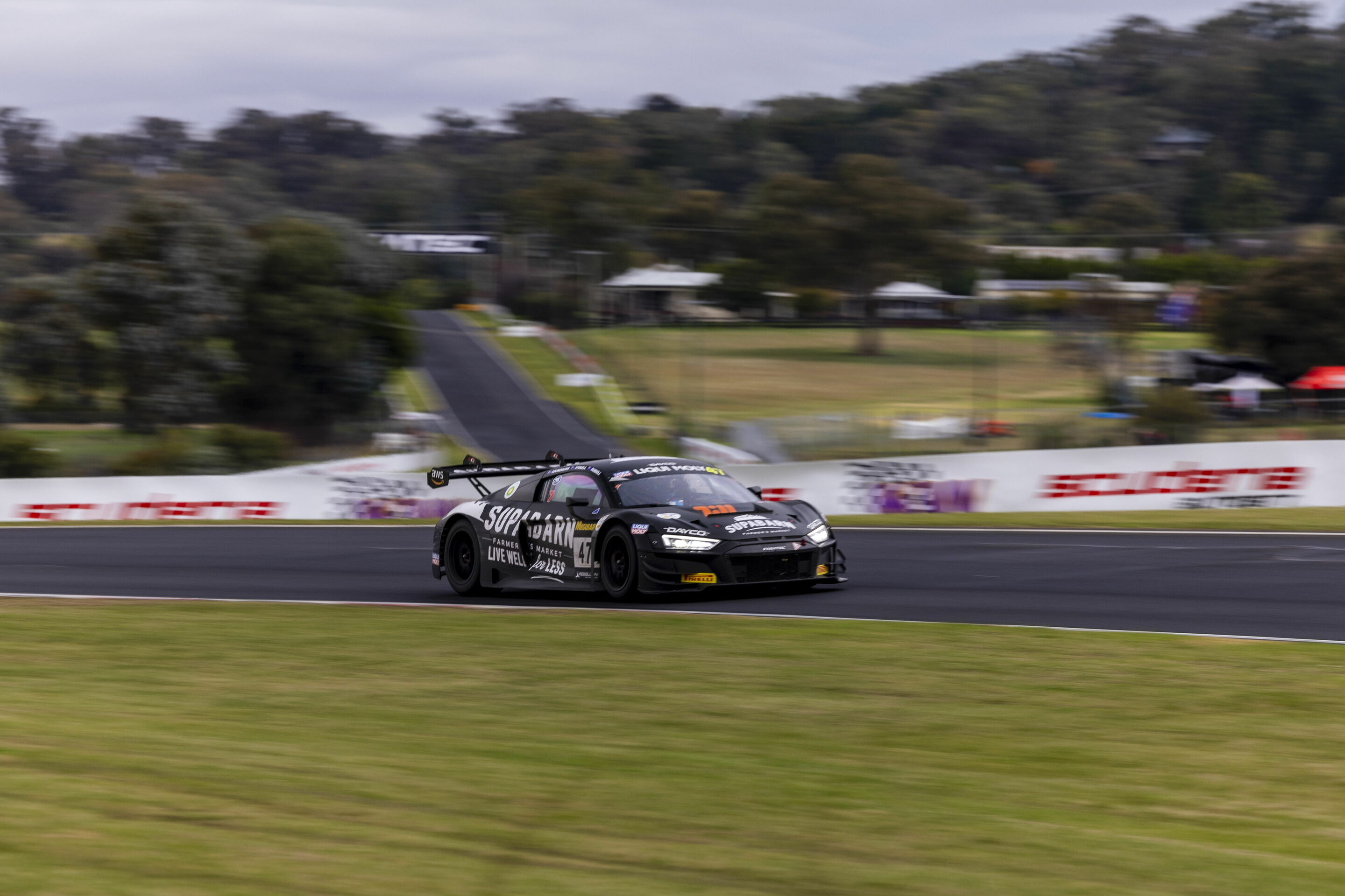 12h Bathurst 2022 - Audi R8 LMS #47 (Supabarn), James Koundouris/David Russell/Paul Stokell