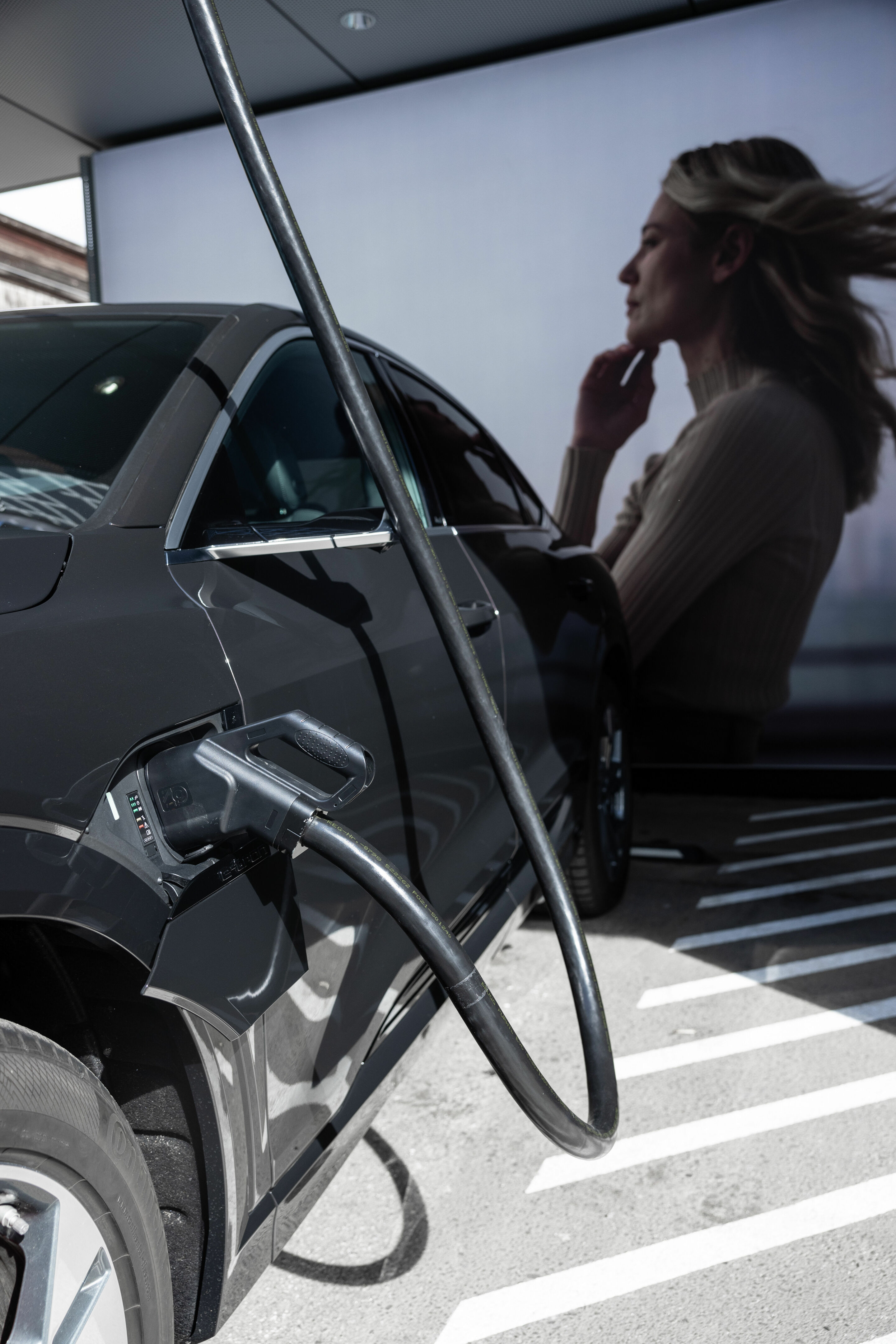 Audi charging hub Berlin - Charging