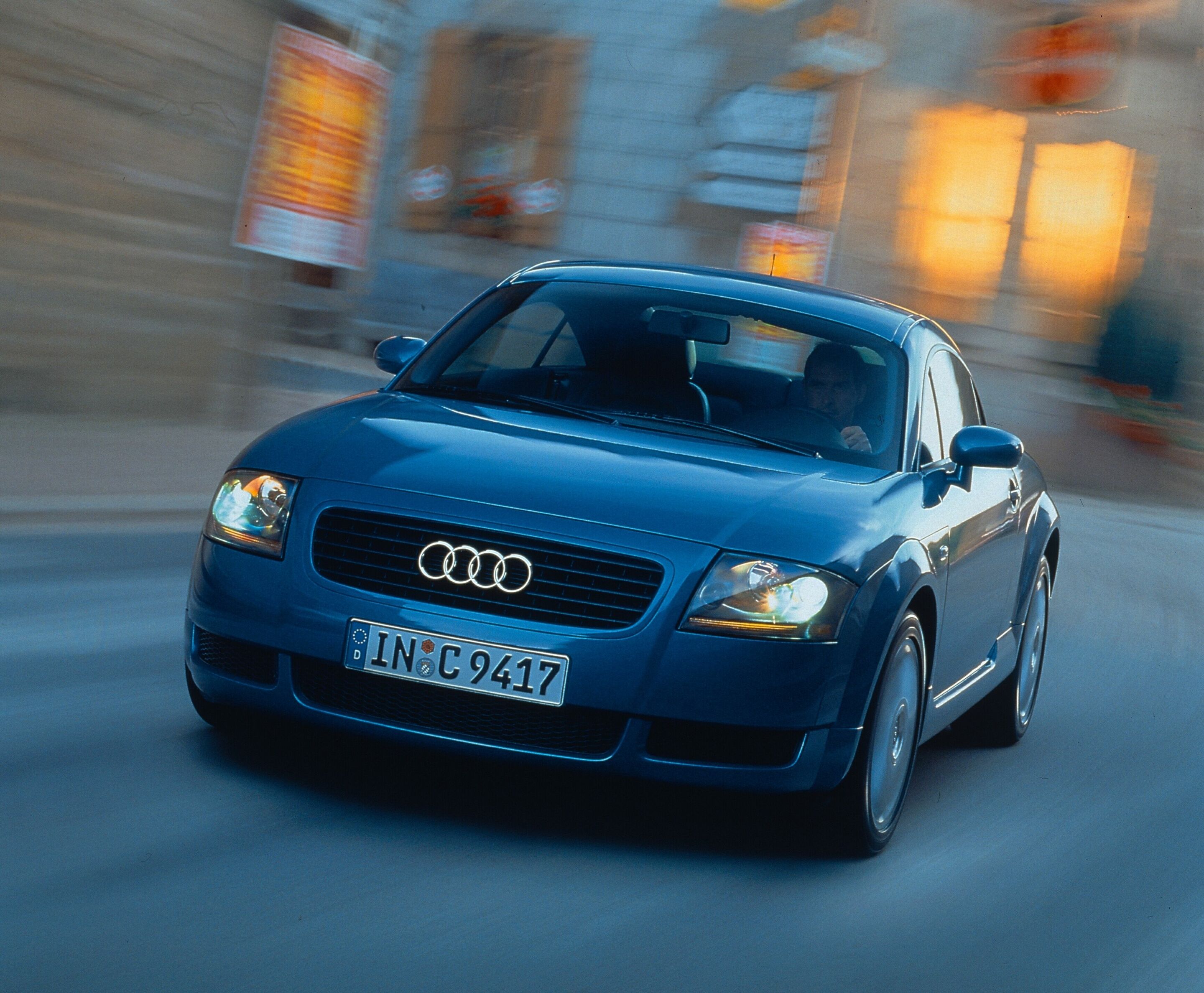Zeitlose Designikone: Der Audi TT wird 25 Jahre - Das Audi TT Coupé der ersten Generation.