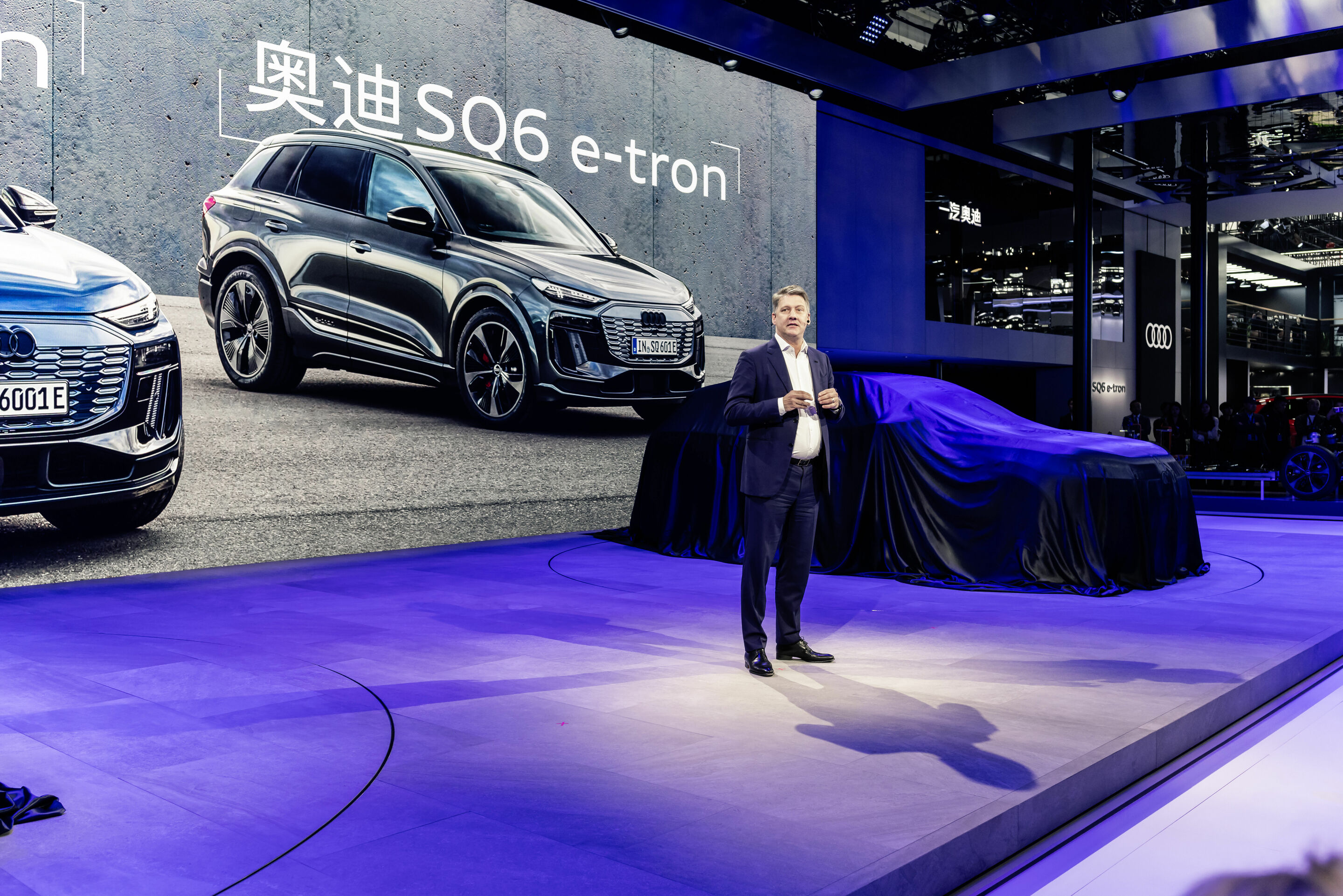 Audi auf der Auto China 2024 - At Auto China Audi showcases its strategy and all-electric portfolio for the world’s largest automotive market: Audi CEO Gernot Döllner