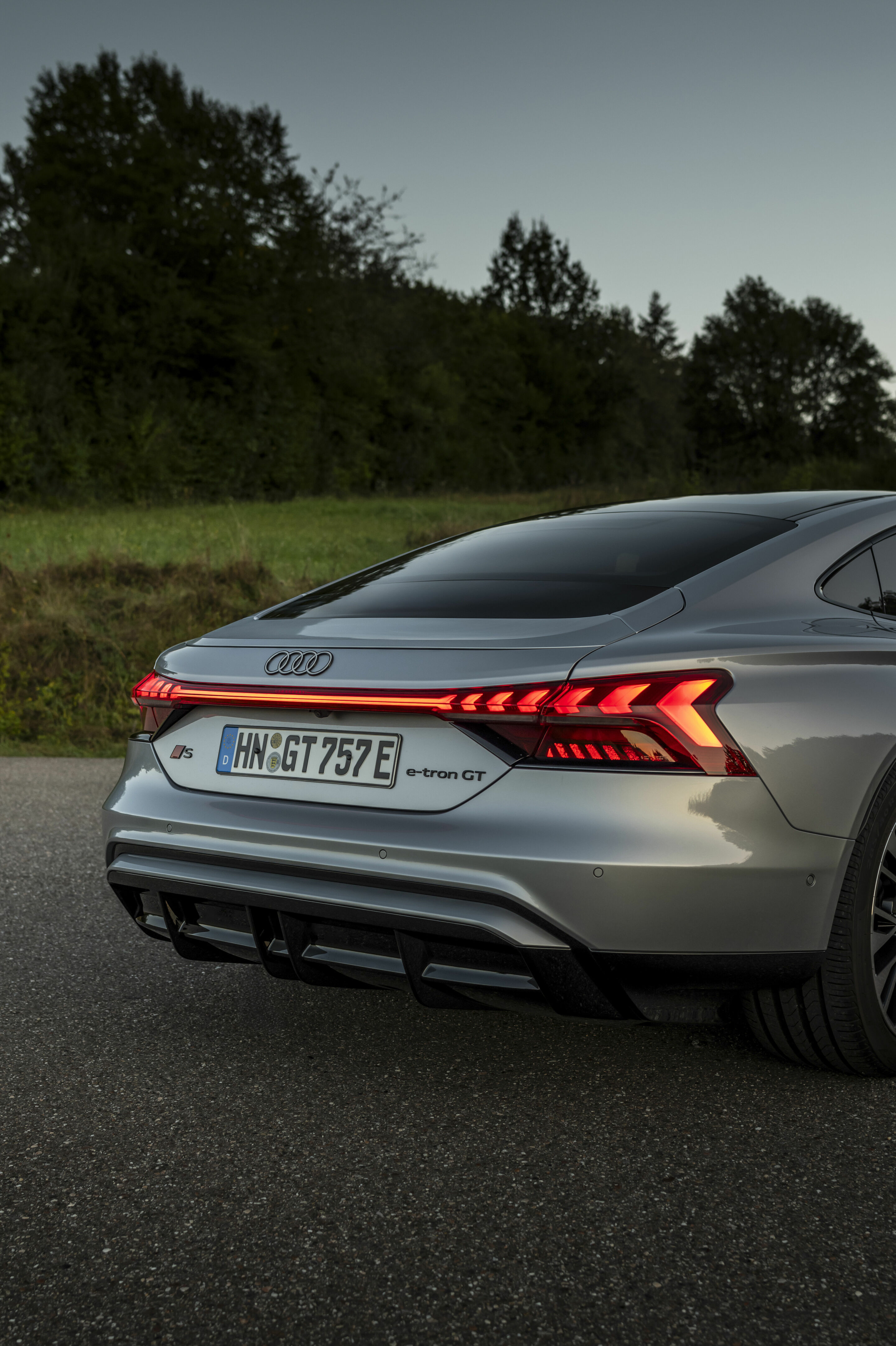 Audi S e-tron GT - Detail,
Colour: Florett silver metallic