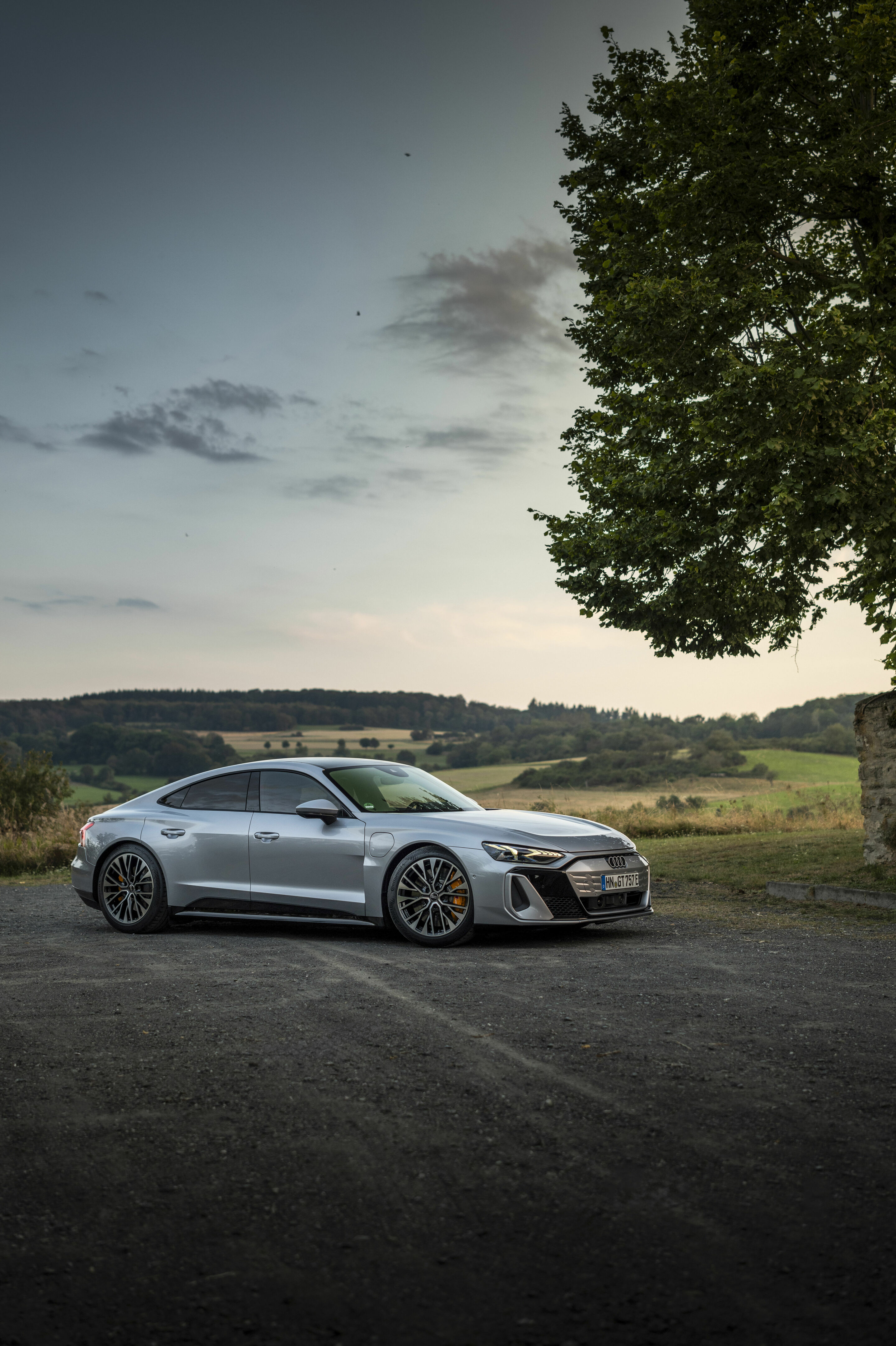 Audi S e-tron GT - Static photo,
Colour: Florett silver metallic