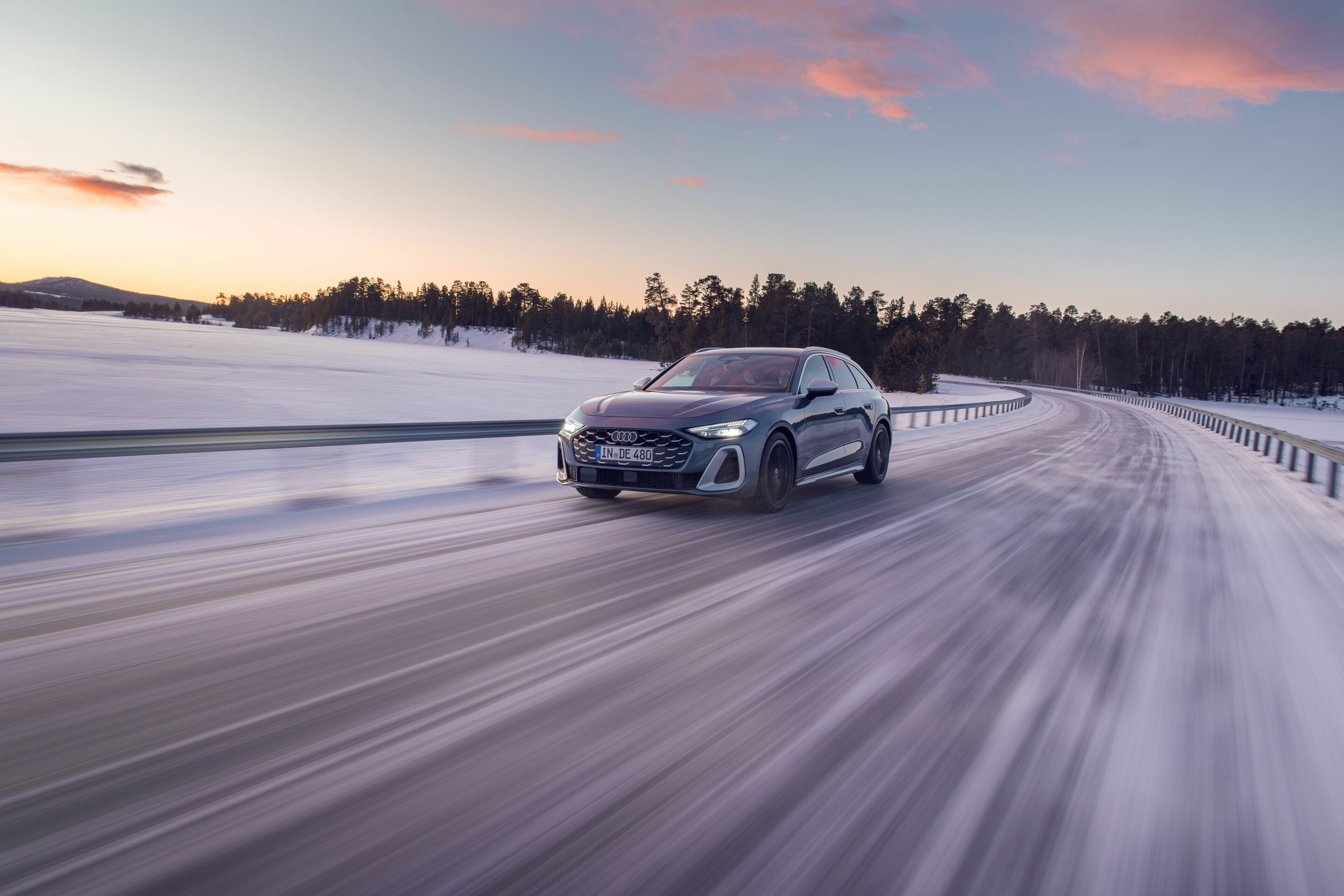 Audi S5 Avant - Audi S5 Avant in the snow