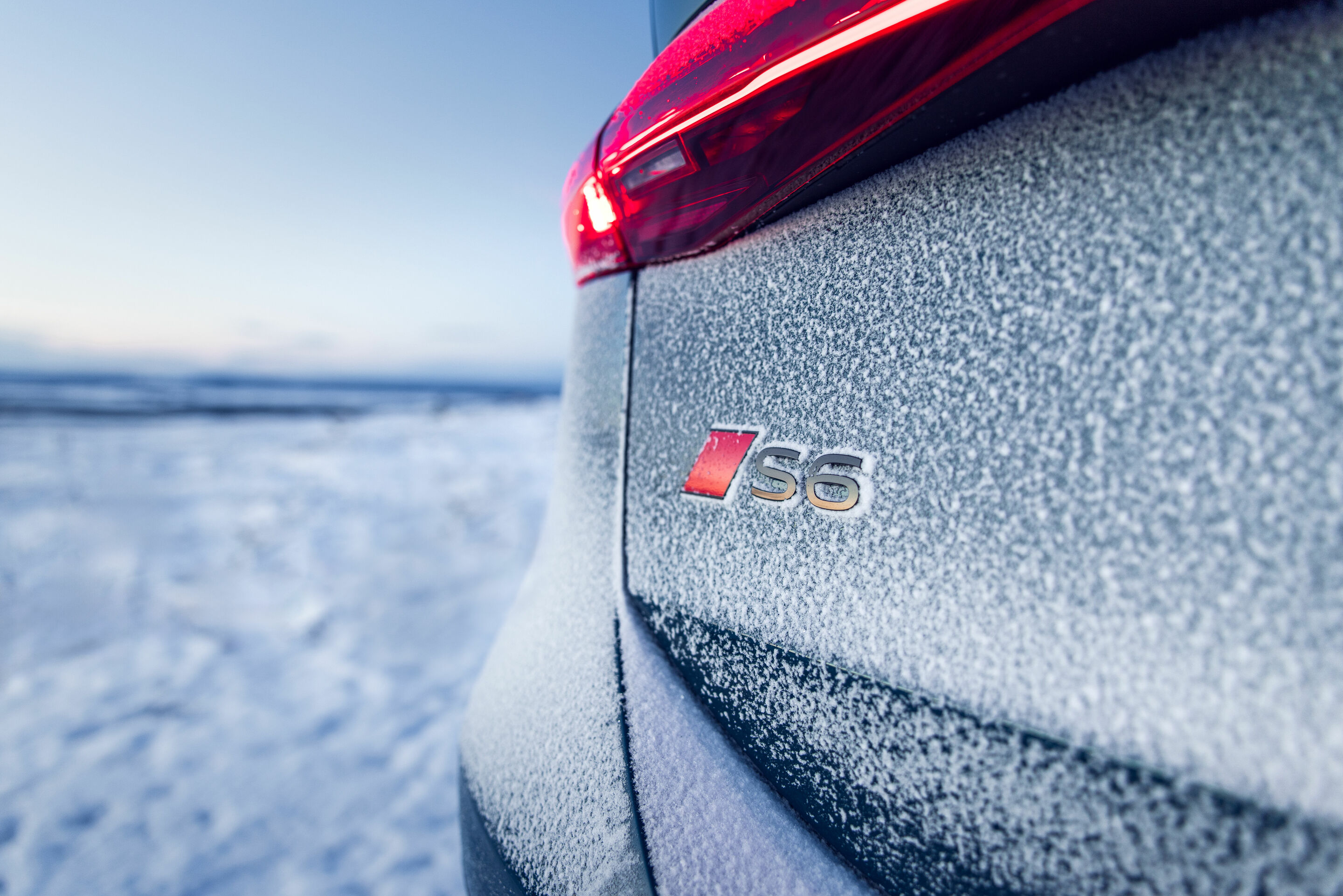 Audi S6 Sportback e-tron - Audi S6 Sportback e-tron im Schnee