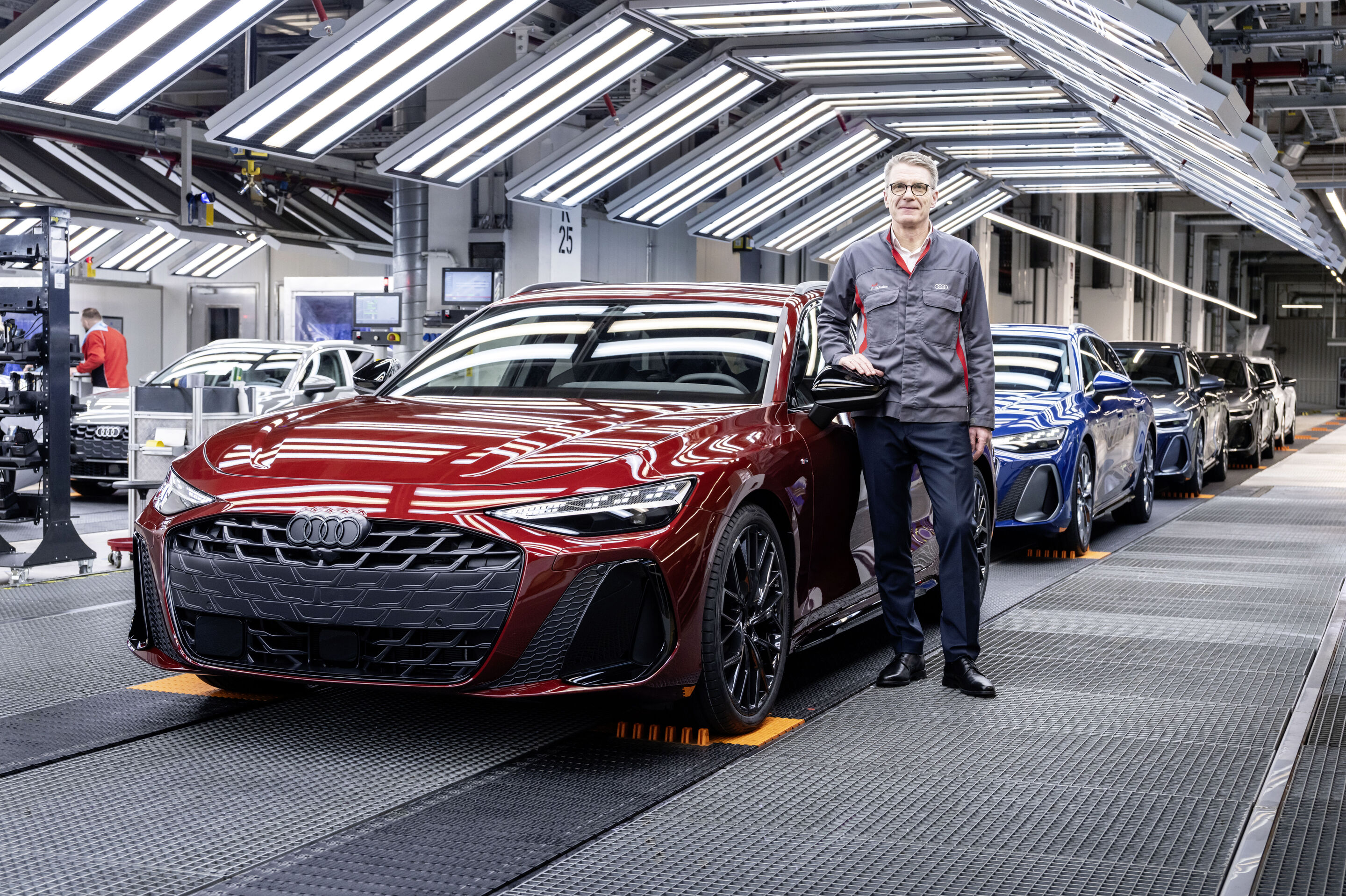 Production of the Audi A6 at the Neckarsulm site - Fred Schulze, Plant Manager