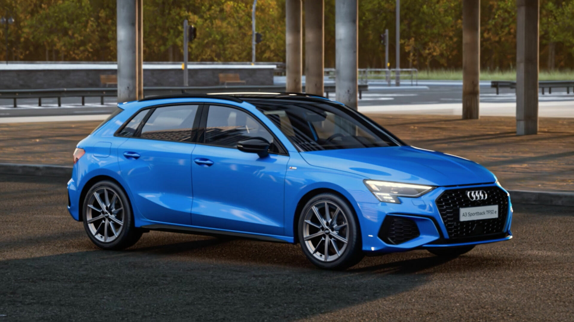 Audi A3 Sportback TFSI e – System layout and driving modes – Animation