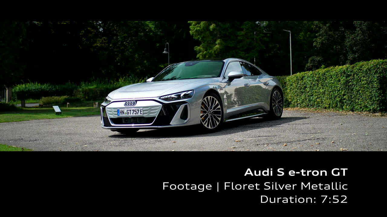 Audi S e-tron GT   Footage (on location)